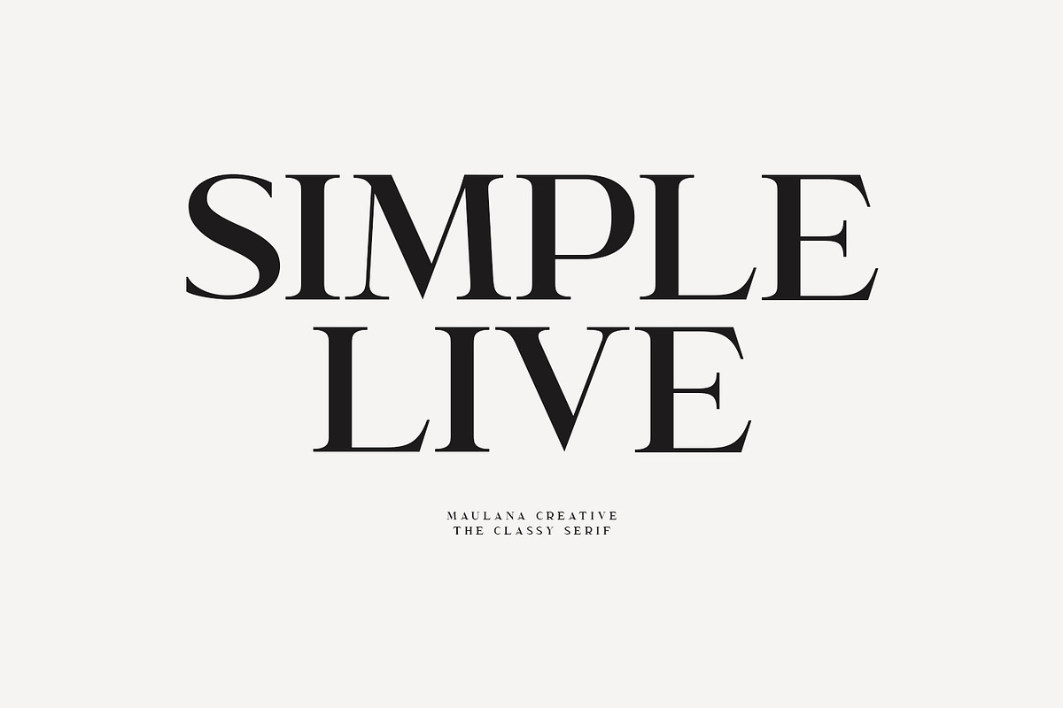 Garcedo Serif Font Triple Pro, a Serif Font by Maulana Creative (Photo 6 of 10)