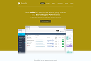 Buddhi - SaaS Landing Page PSD, an App Template by Pentaclay (Thumbnail 5 of 8)