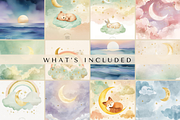 Nursery Moon & Animal QR Code Prints, an Illustration by Vandy Fullum (Thumbnail 3 of 10)