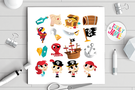 Super Cute Pirate Adventure Set