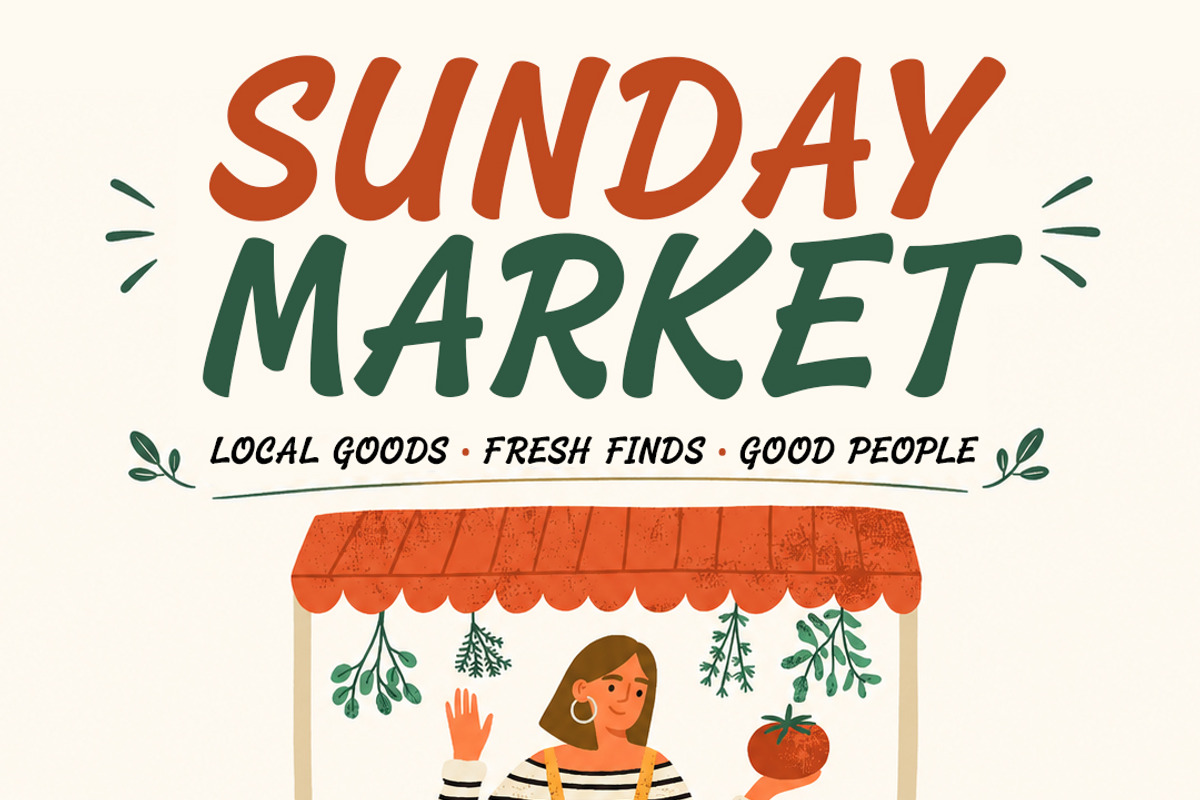 YJ Weekend Market, a Script Font by YENTY JAP CO (Photo 7 of 9)