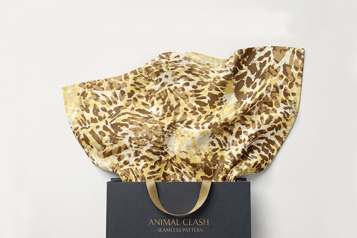 Animal Clash - Seamless Patterns, a Pattern Graphic by texvogue (Photo 11 of 11)