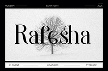 Rafesha Modern Serif Font