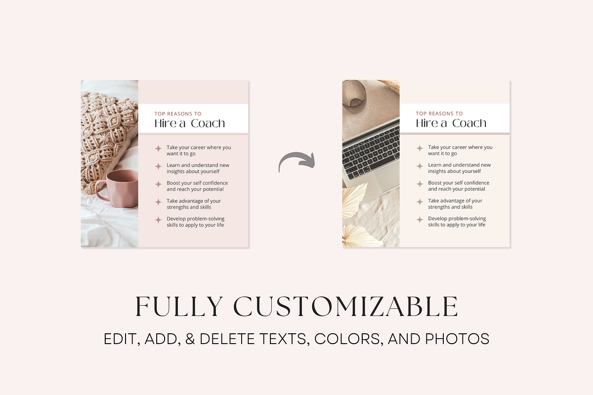 Coaching Instagram Post Template, a Social Media Template by ShopRShop