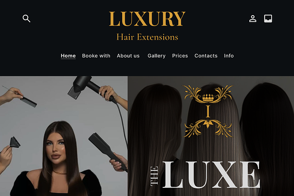 Website for Premium Beauty Brand preview 7