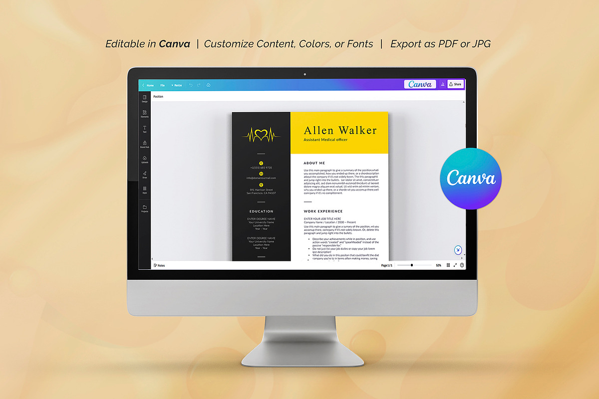 Resume, a Resume Template by DesignDevisers (Photo 7 of 10)
