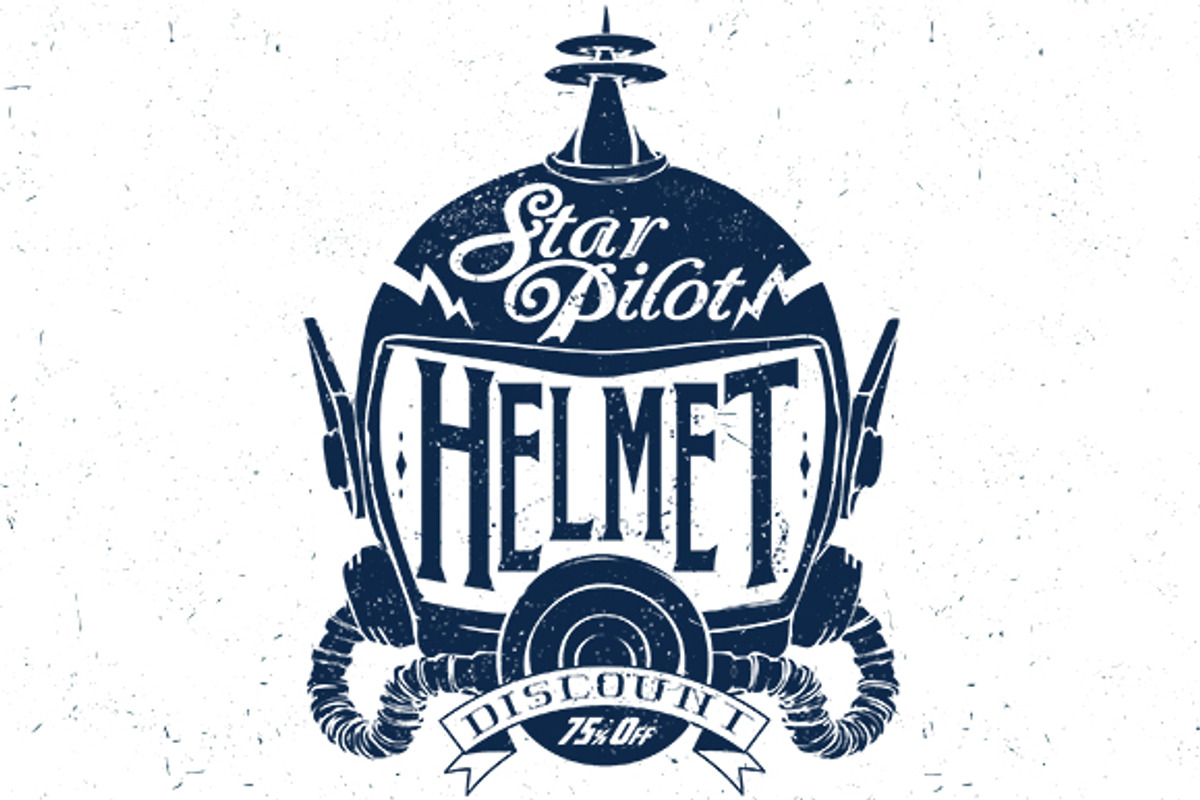 6 Sci-fi Badges, a Branding & Logo Template by PaperBat (Photo 4 of 4)