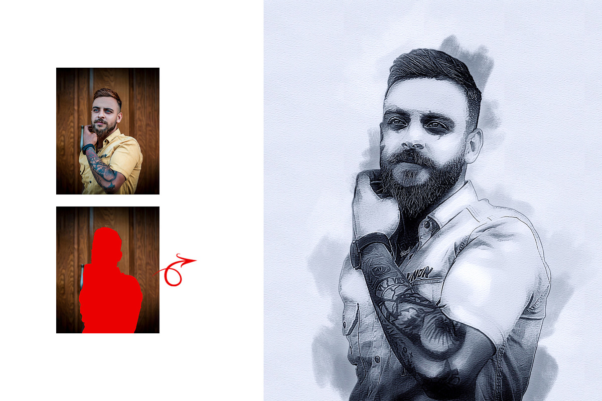 Watercolor Advanced Art Action, an Action Add-On by MRI STUDIO (Photo 2 of 13)