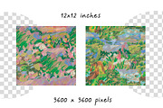 Kids Crayon Forest Seasons Seamless, a Pattern Graphic by Lucyinyourheart (Thumbnail 4 of 10)