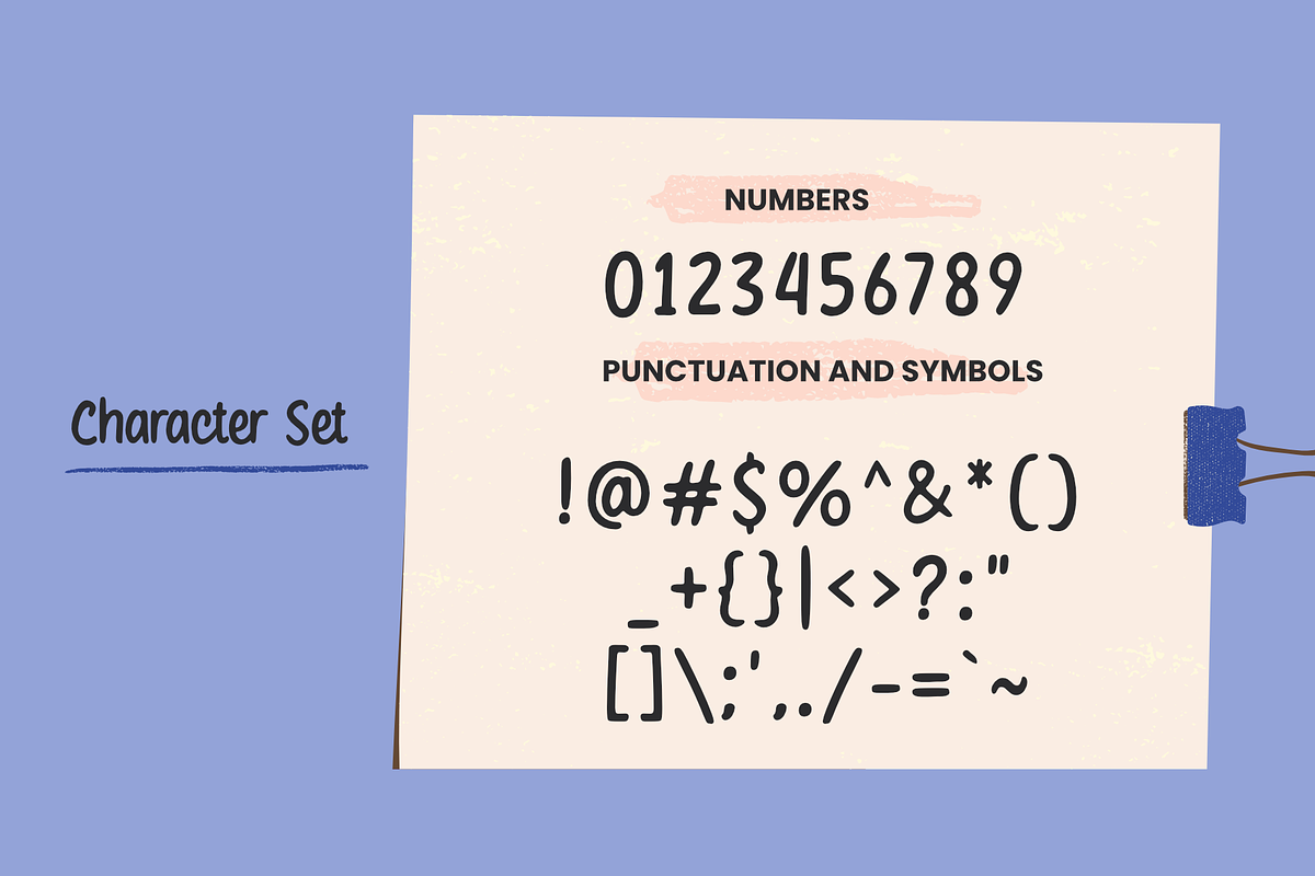Crafty Notes - a Handwritten Font, a Script Font by Ali Hamidi (Photo 8 of 9)