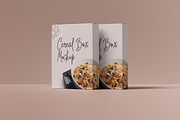 Cereal Box Mockup, a Packaging Mockup by HanaSaka_Studio (Thumbnail 4 of 5)