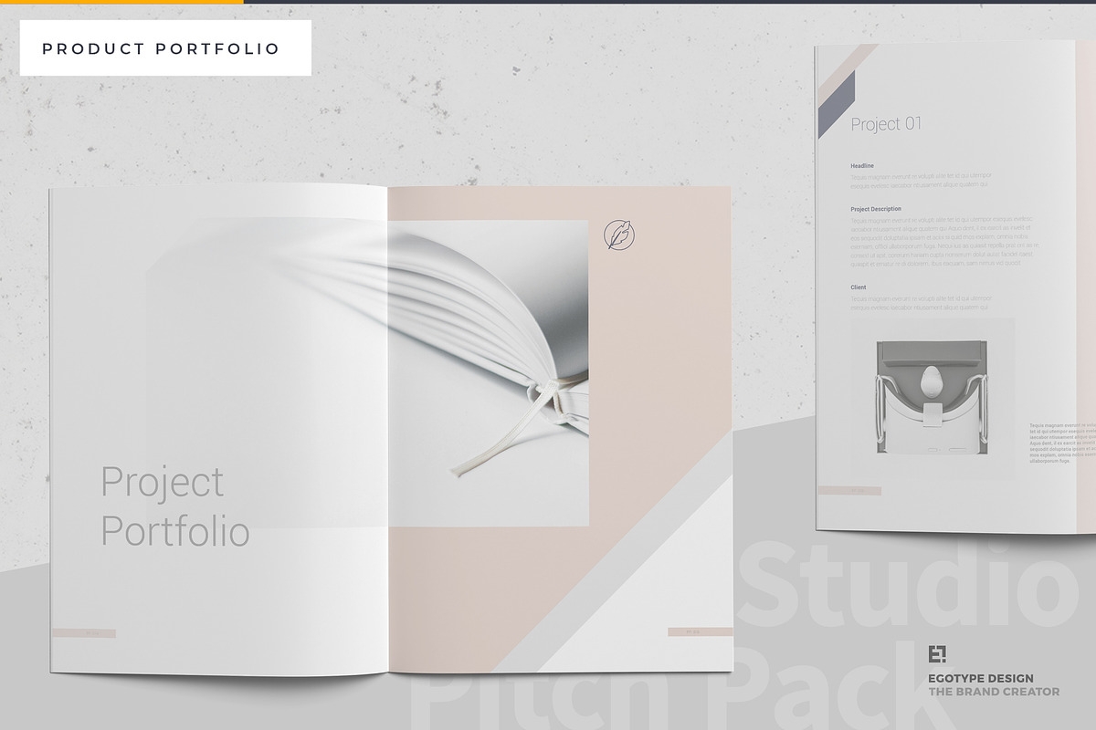 Calm Portfolio, a Brochure Template by Egotype (Photo 4 of 20)