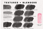 Analogue Retro Brushes for Procreate, a Brush Add-On by Neon Wild (Thumbnail 8 of 11)