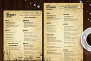 Restaurant Menu-id22, a Brochure Template by AIW SOLUTIONS (Thumbnail 1 of 4)