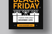 Black Friday Sale Flyer Template, a Flyer Template by MightyDesign (Thumbnail 3 of 8)