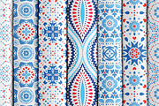 Floral Geometric Patterns, a Pattern Graphic by Amovitania (Thumbnail 2 of 8)