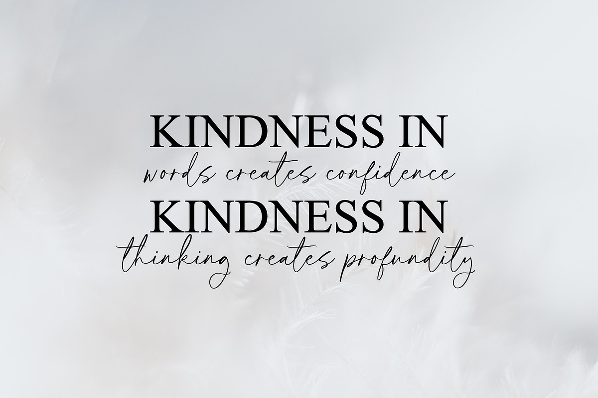 Midnight Anthem heart swashes font, a Handwritten Font by supfonts (Photo 9 of 9)