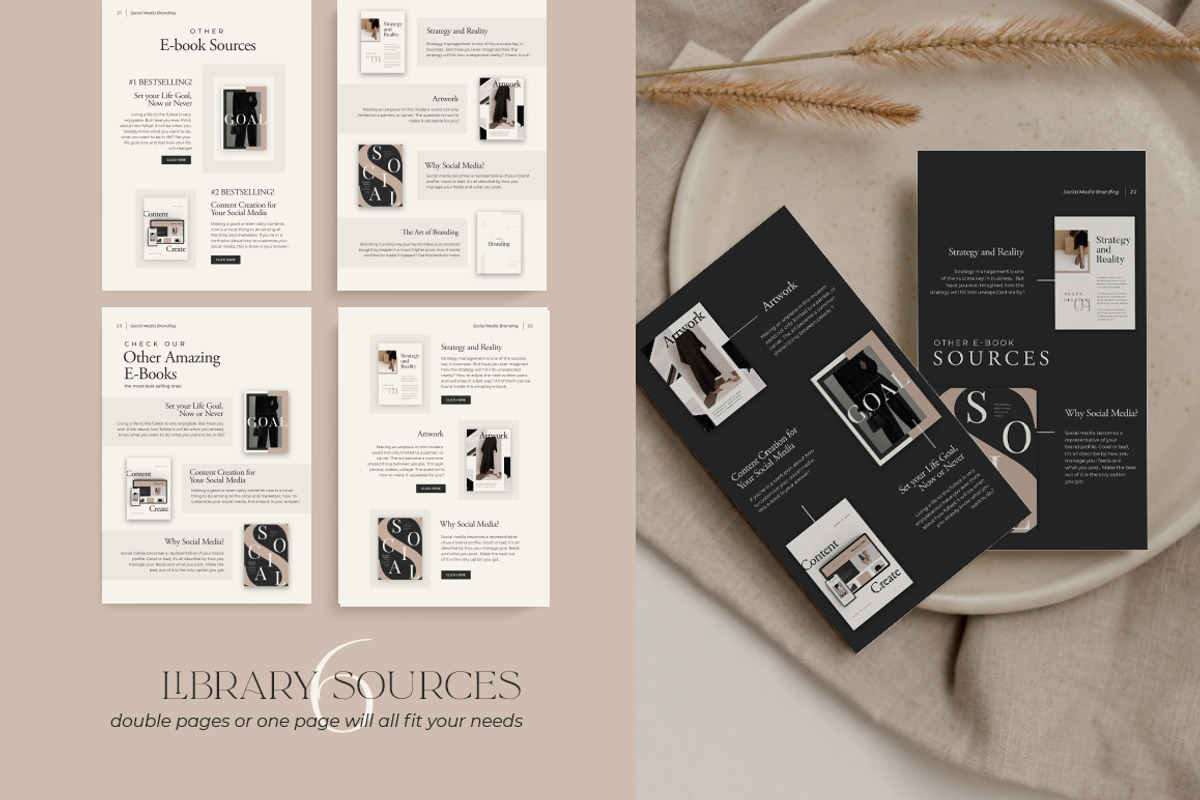 Workbook Creator For Coach CANVA PS, a Magazine Template by Eviory (Photo 19 of 31)