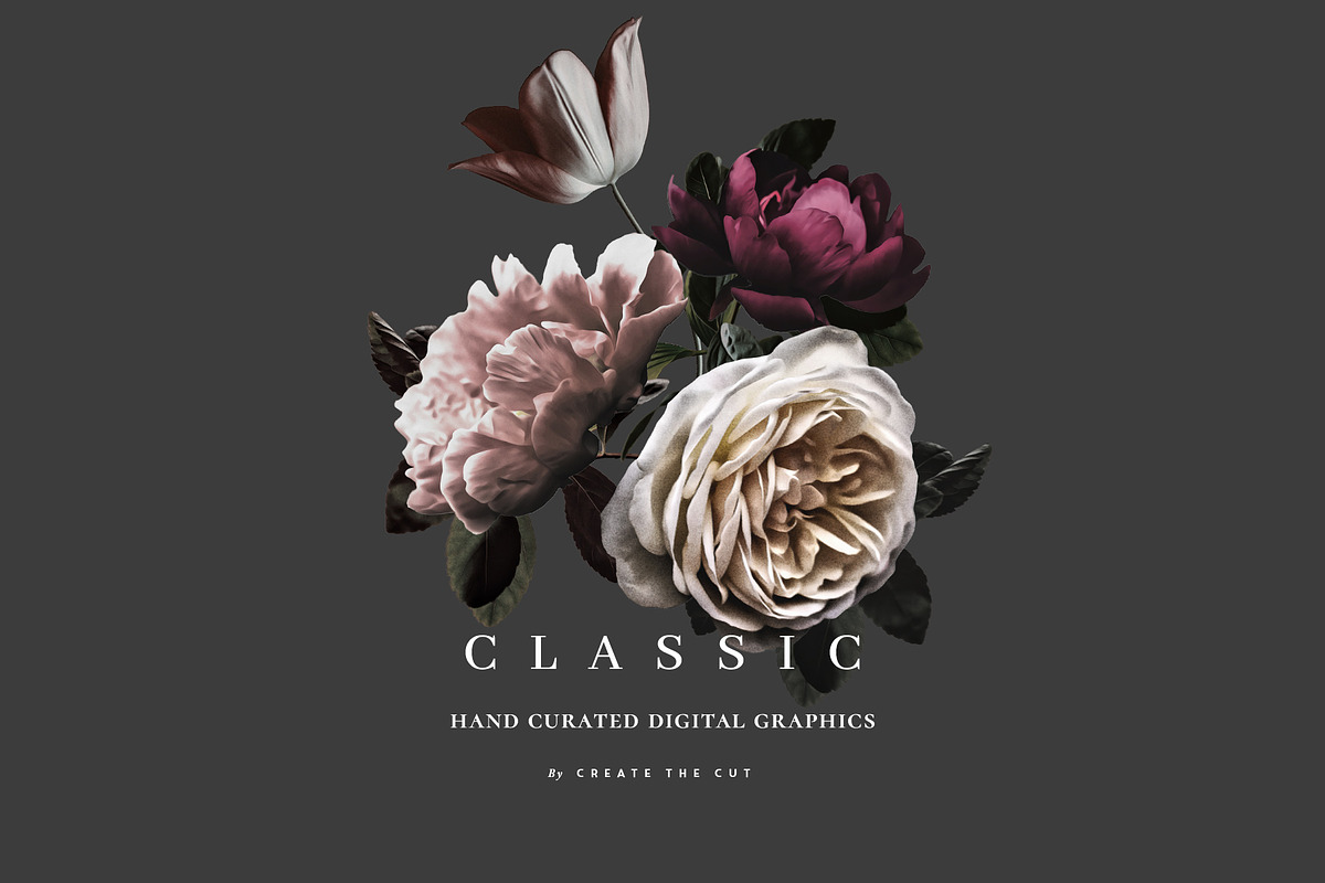 Romantic Clip Art Set - Classic, an Illustration by Create The Cut (Photo 3 of 8)