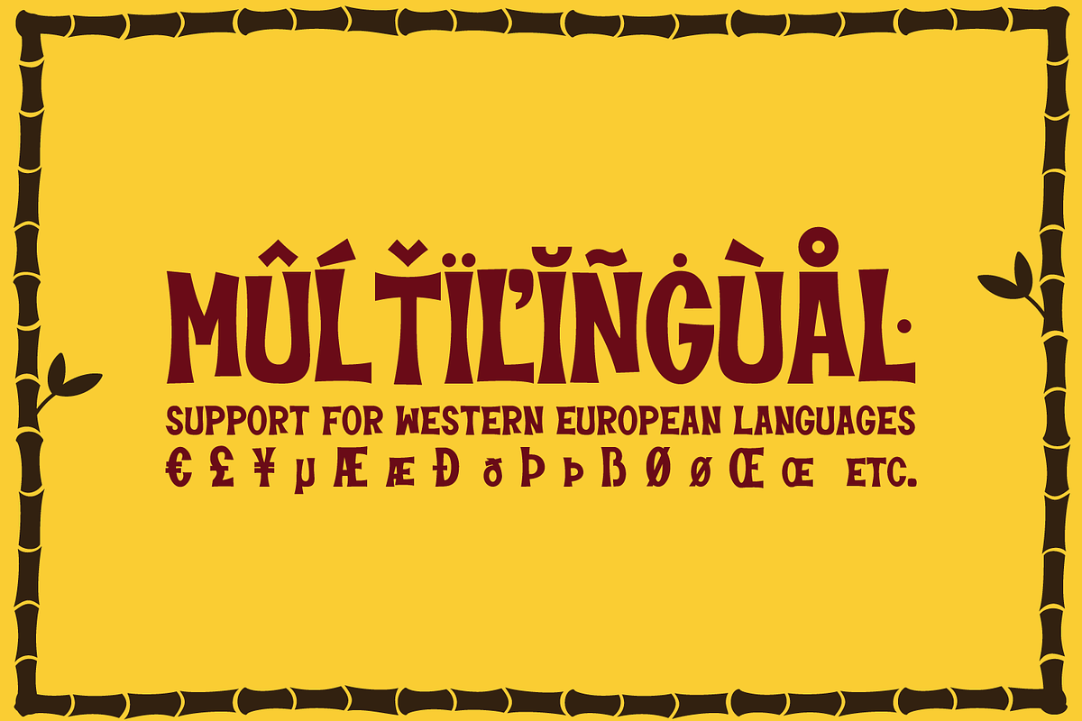 Hullabaluau Font, a Font by Amber Nest Design (Photo 6 of 10)