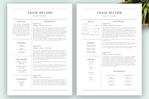 Resume Templates 7 Styles