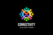 Colorful People Family Group Logo, a Branding & Logo Template by Buqancreative (Thumbnail 2 of 2)