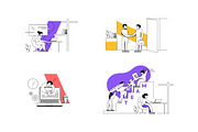 Business Teamwork Illustration Set, a Work Illustration by Shakuro (Thumbnail 9 of 10)
