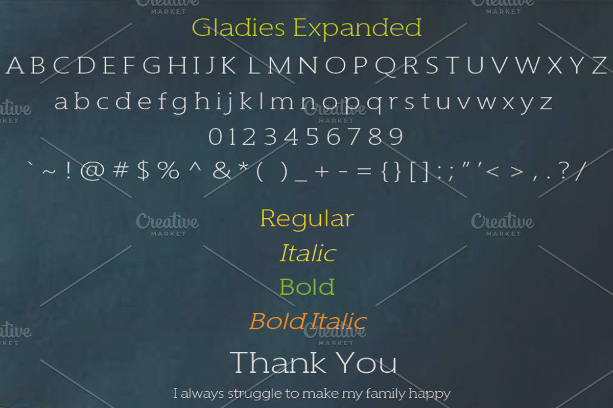 Gladies Slab Serif preview 6