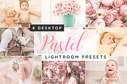 Lightroom pastel desktop presets, an Action Add-On by GDR Design (Thumbnail 1 of 6)