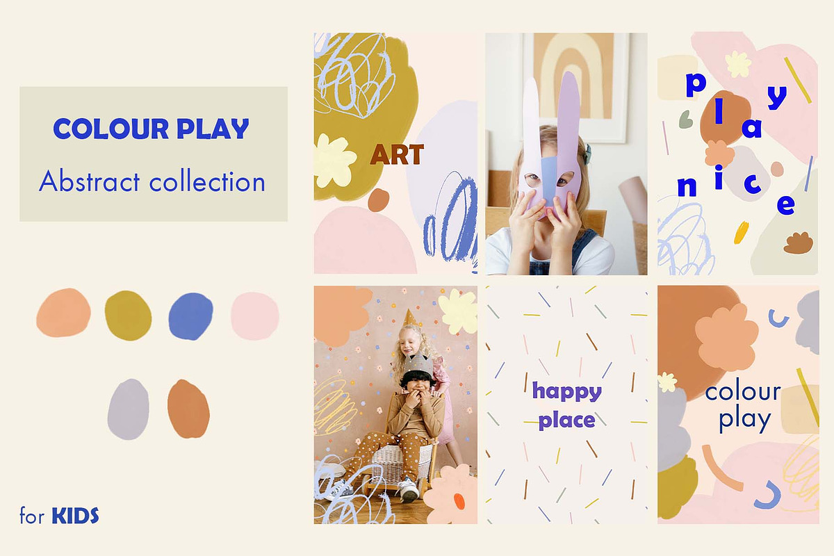 Colour Play-Abstract collection, an Illustration by Natalia Tugova (Photo 2 of 8)