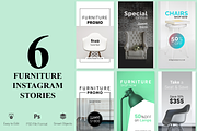 Furniture Instagram Stories, a Social Media Template by UNIK Agency (Thumbnail 1 of 7)