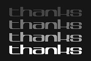 Orige – Extended Techno Display Font, a Sans Serif Font by Artiveko (Thumbnail 7 of 7)