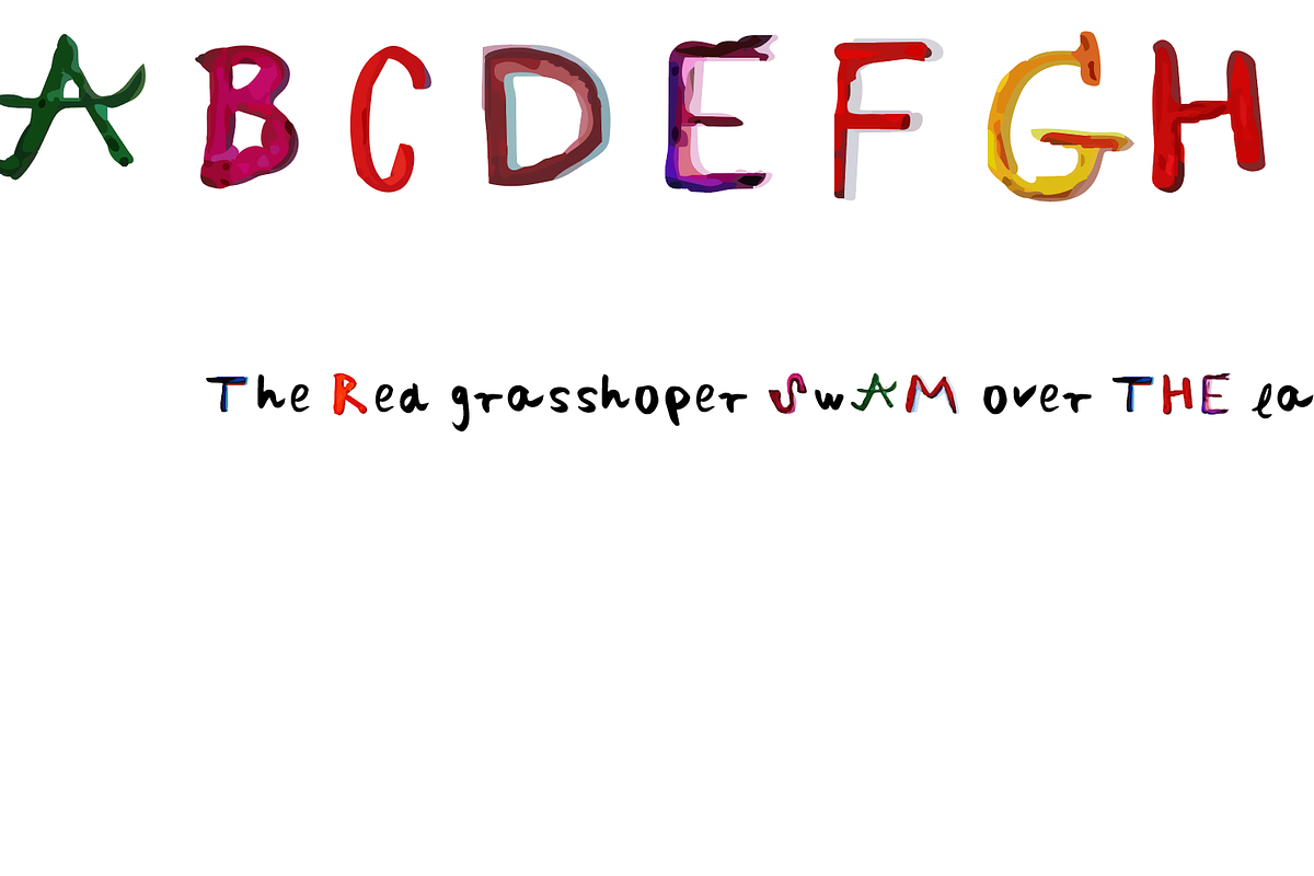 Jesus font, a Handwritten Font by Cristina Audera (Photo 1 of 3)