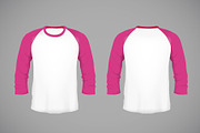 Men's baseball t-shirts mockup, an Illustration by George Rod (Thumbnail 6 of 6)
