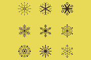 27 Snowflake Magic Pack, an Object Graphic by Sunny Design (Thumbnail 3 of 3)