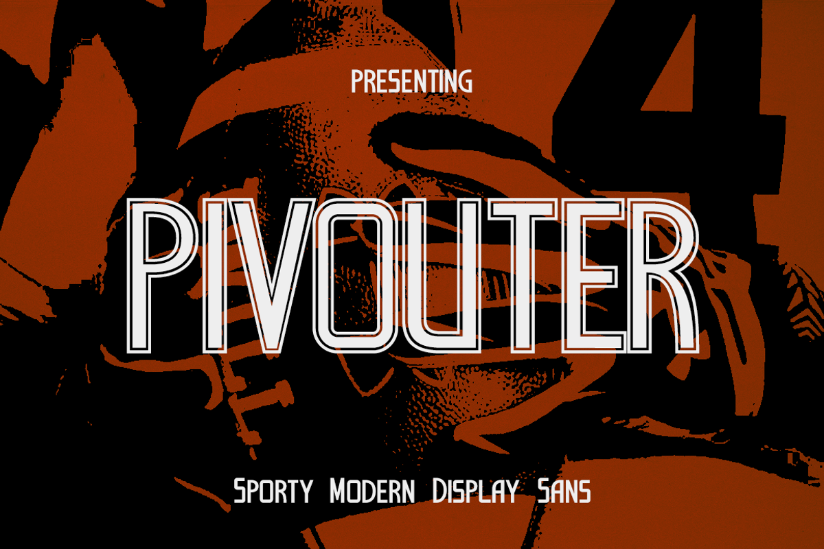 CF Pivouter - Sport Modern Sans, a Sans Serif Font by Indotype Foundry (Photo 1 of 10)