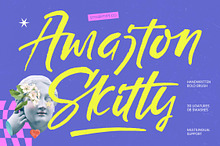 Amajton Skitty Handwritten Bold