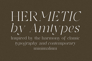 Hermetic - Duo Font