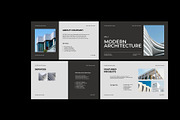 Modern Architecture Google Slides, a Presentation Template by adoestudio (Thumbnail 5 of 7)