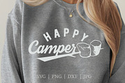 Happy Camper SVG, Family Camping SVG, a Graphic by Applied Arts (Thumbnail 4 of 5)