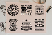 Coffee Quotes V9 SVG DXF PNG EPS, an Illustration by Tosca Digital (Thumbnail 3 of 5)