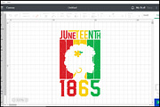 Juneteenth Woman Silhouette SVG, an Object Graphic by BeeCraftR (Thumbnail 3 of 4)