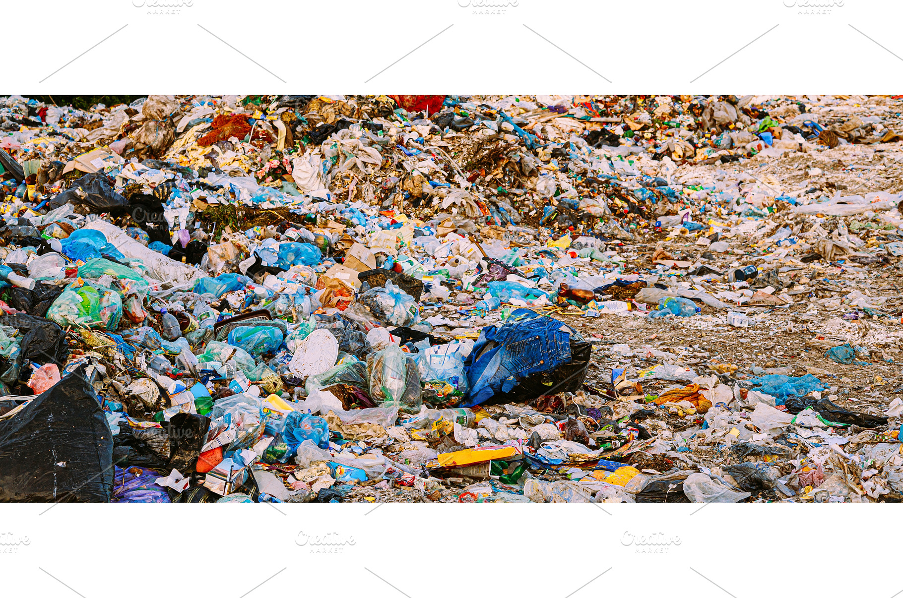 Junkyard Of Domestic Garbage In, an Industrial Photo by Our Amazing World