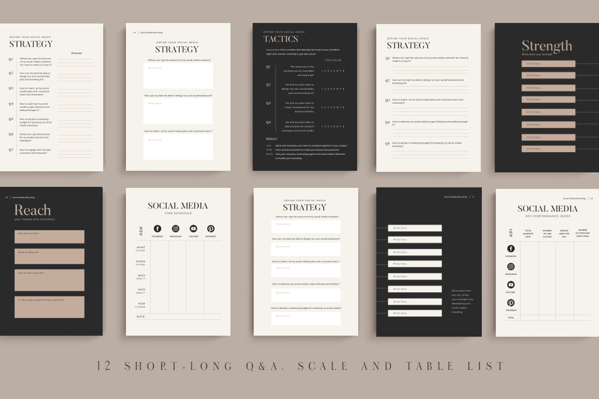 Workbook Creator For Coach CANVA PS, a Magazine Template by Eviory (Photo 13 of 31)