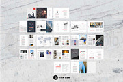 Annual Report InDesign Canva, a Brochure Template by ID Vision Studio (Thumbnail 7 of 17)