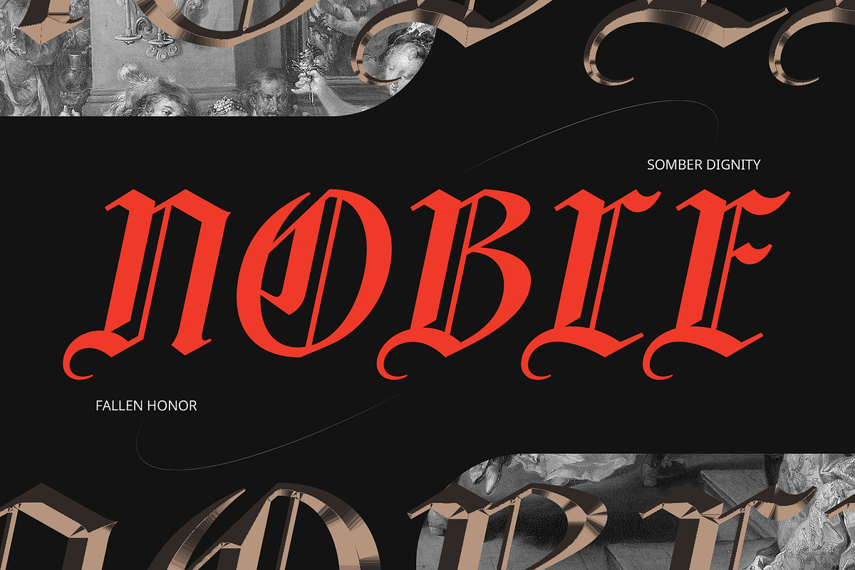 CS Aither – Blackletter Font, a Blackletter Font by Craft Supply Co. (Photo 7 of 8)