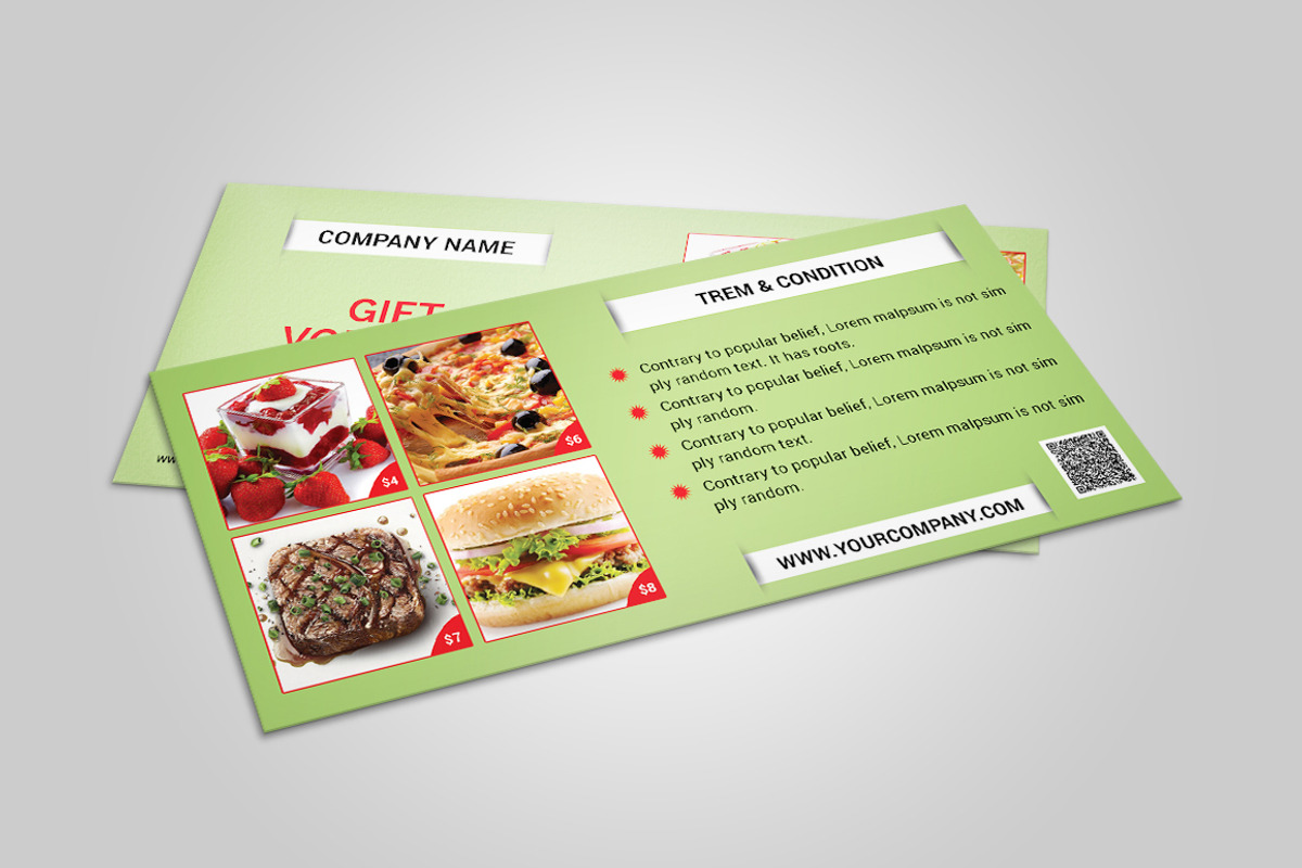 Gift Voucher v2, a Card Template by DeviserWeb (Photo 2 of 4)