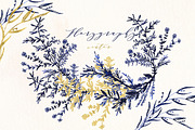 Florygraphy winter. Ink clipart., an Illustration by LABFcreations (Thumbnail 2 of 4)