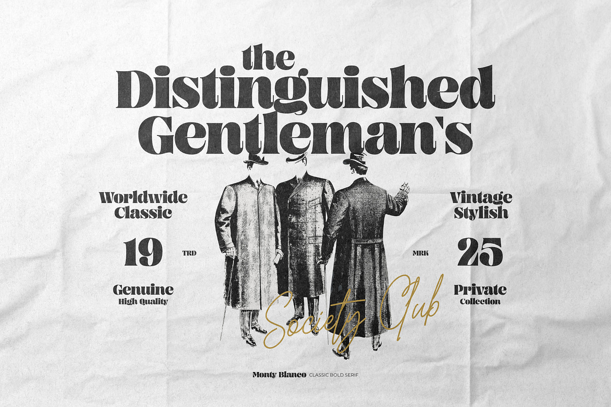 Monty Blanco - Classic Bold Serif, a Serif Font by ikiiko (Photo 3 of 7)