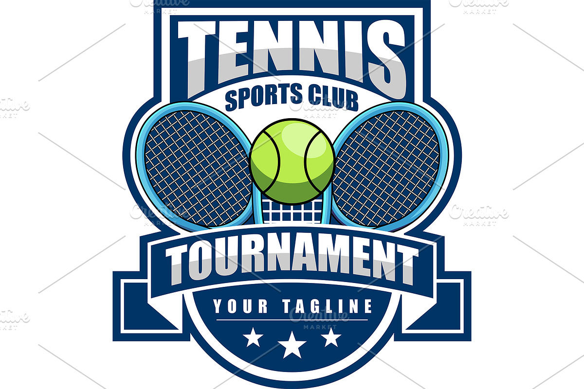 Tennis Sports Club Tournament, an Illustration by HitToon